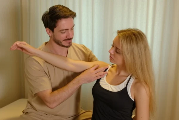 clínica runa fisioterapia y osteopatia tres cantos evaluación de hombro derecho